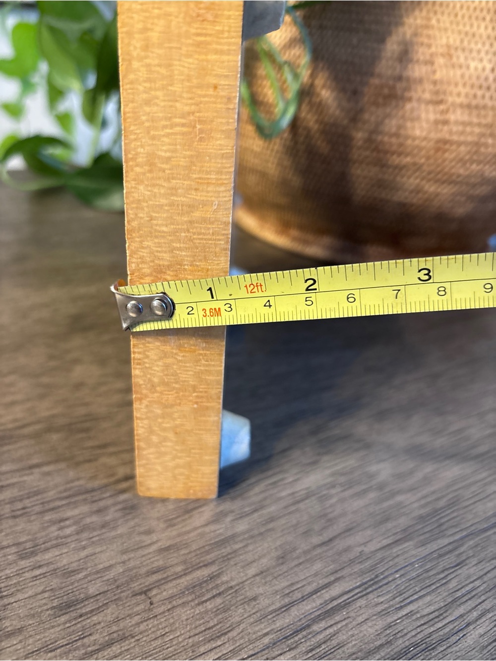 Striped Wooden Handled Serving Board - Picture 5 of 5